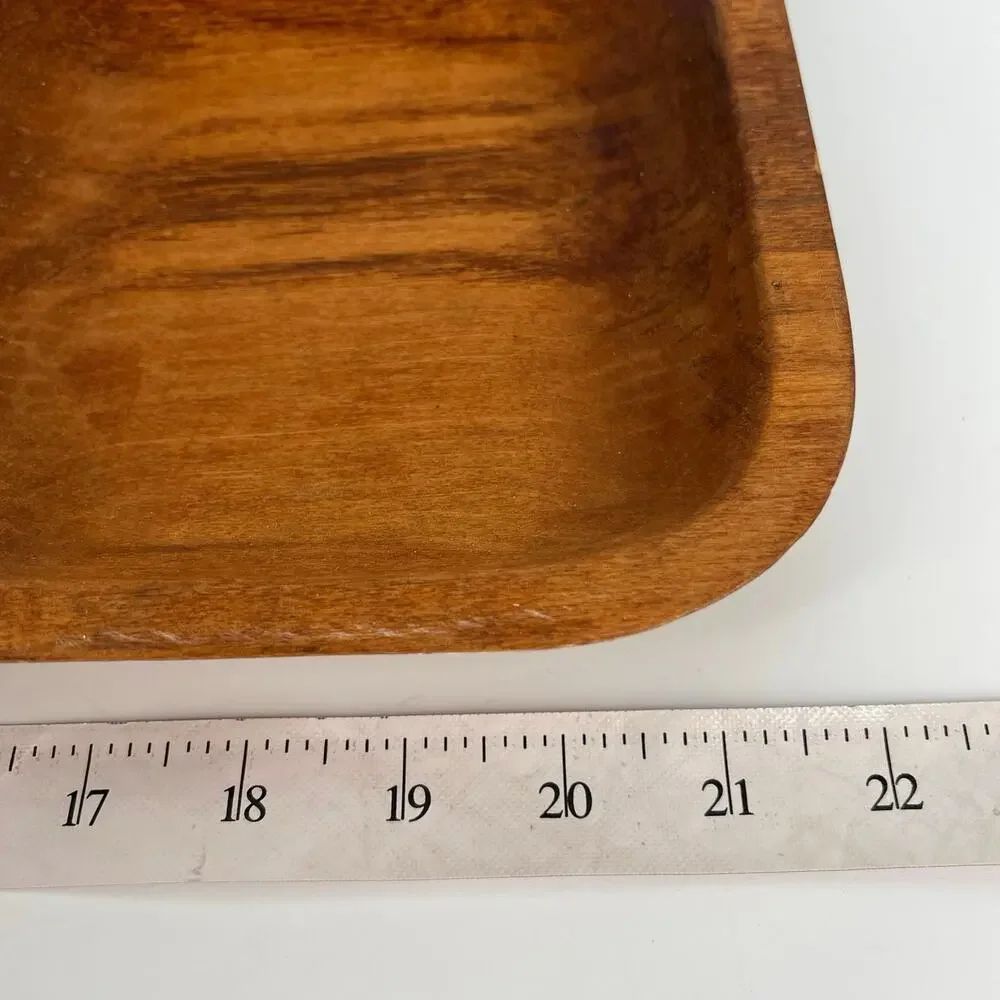 Rauli wood divided tray Villarrica Chile